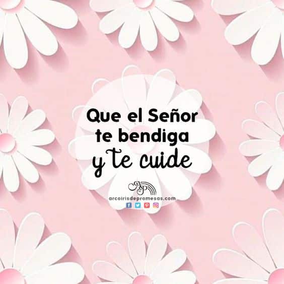 4 Modelos de tarjetas de Dios te bendiga para Whatsapp