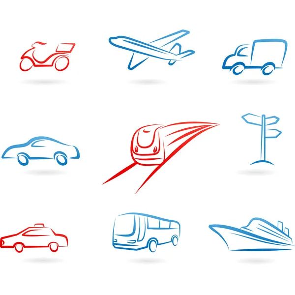 logos de empresas de transporte para diferentes servicios