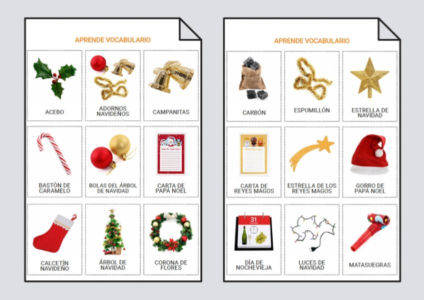 tarjetas de navidad en inglés ideas de aprendizaje
