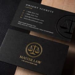 Las más creativas tarjetas de abogados diseños para 2023