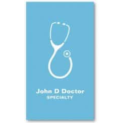 Creativas tarjetas de presentación doctora 2023